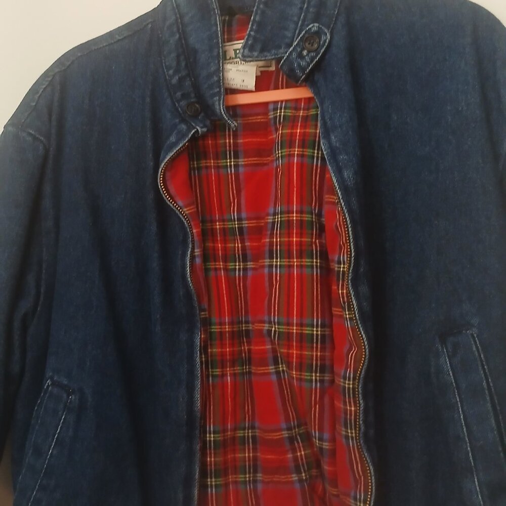 Vintage 1980"s LLBean denium Jacket Size M